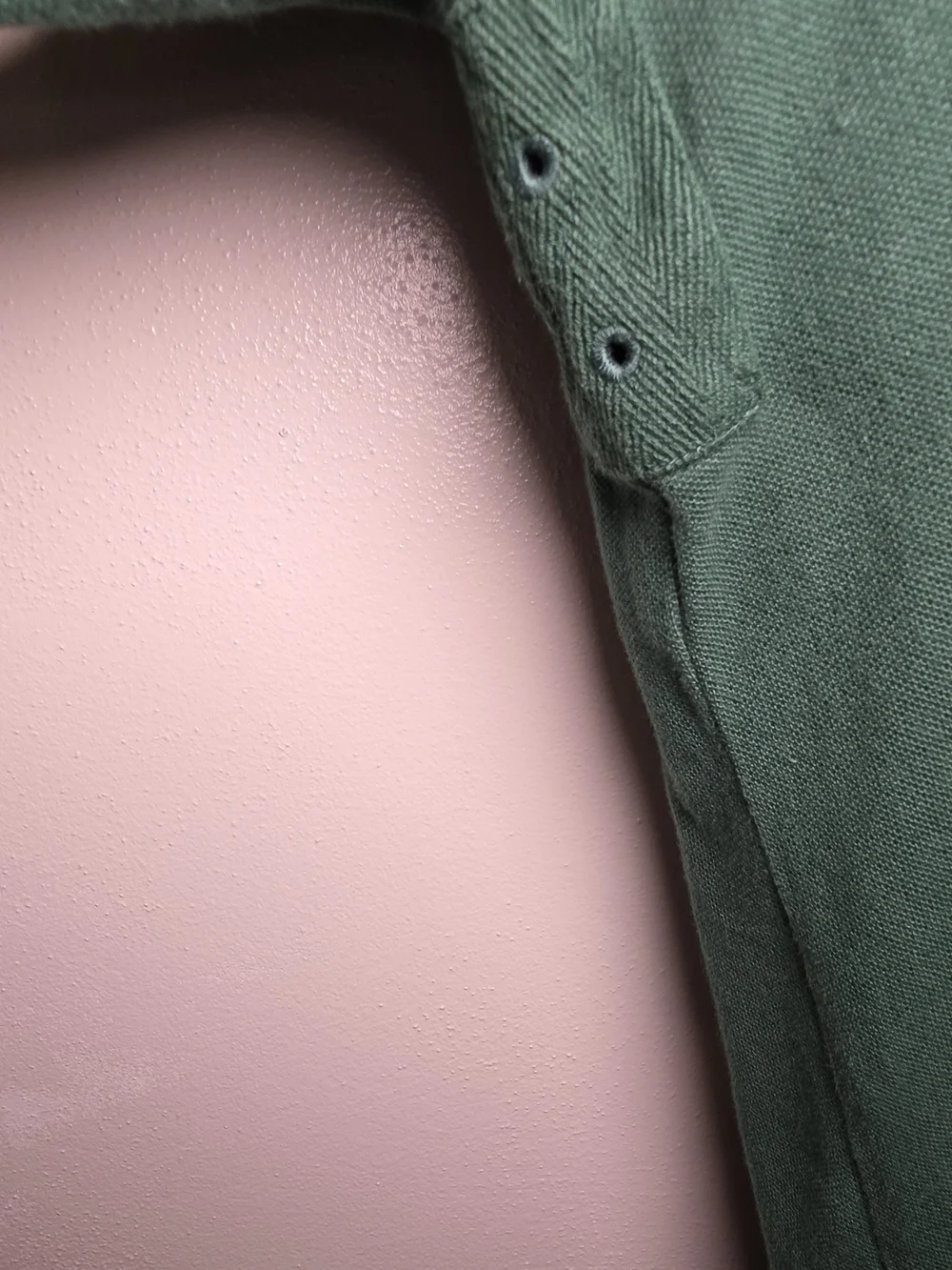 Polo by Ralph Lauren Forest Green Long-Sleeve Polo with Burgundy Embroidery
